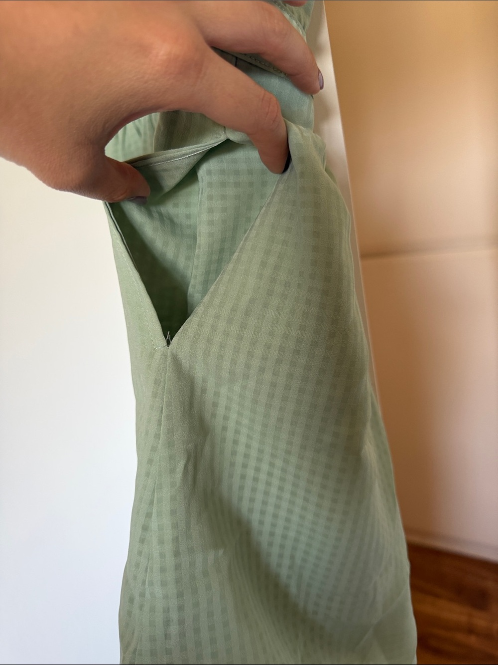 Urban Outfitters Sage Green Sleeveless Romper - Picture 3 of 5